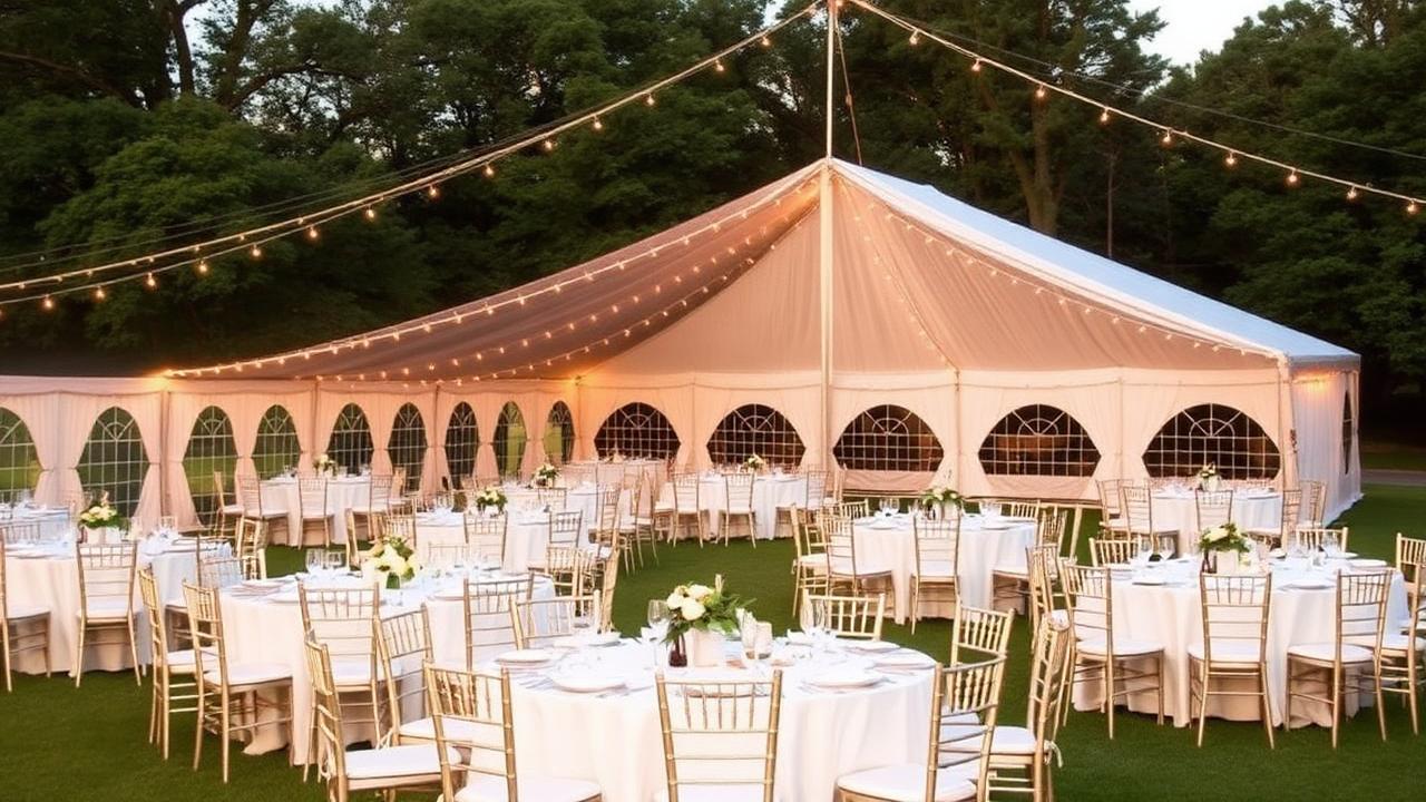 When to Add Tents, Tables, and Chairs
